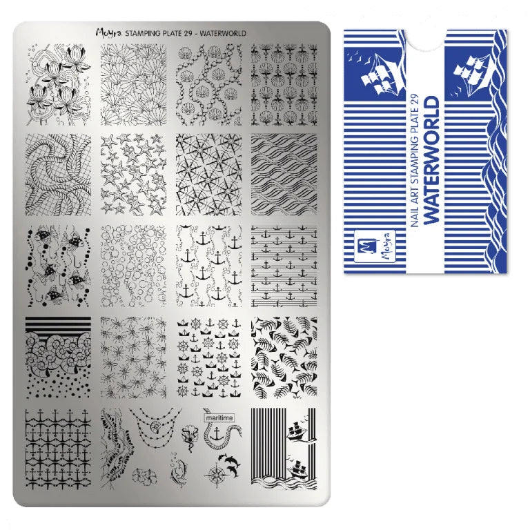 Moyra |Stampingplate #29