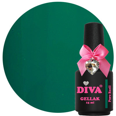 Diva | Gellak 15ml - Pure Basil