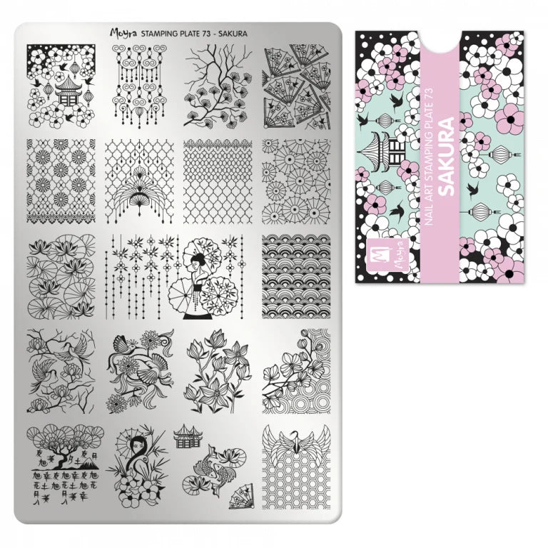 Moyra |Stampingplate #73