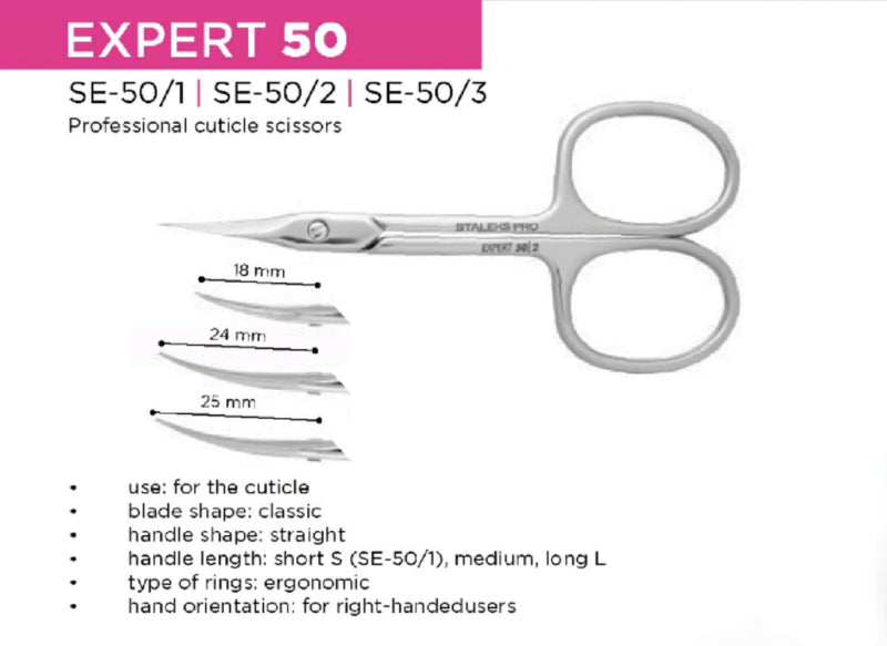 Staleks |Pro Expert 50|1 Cuticle Scissor