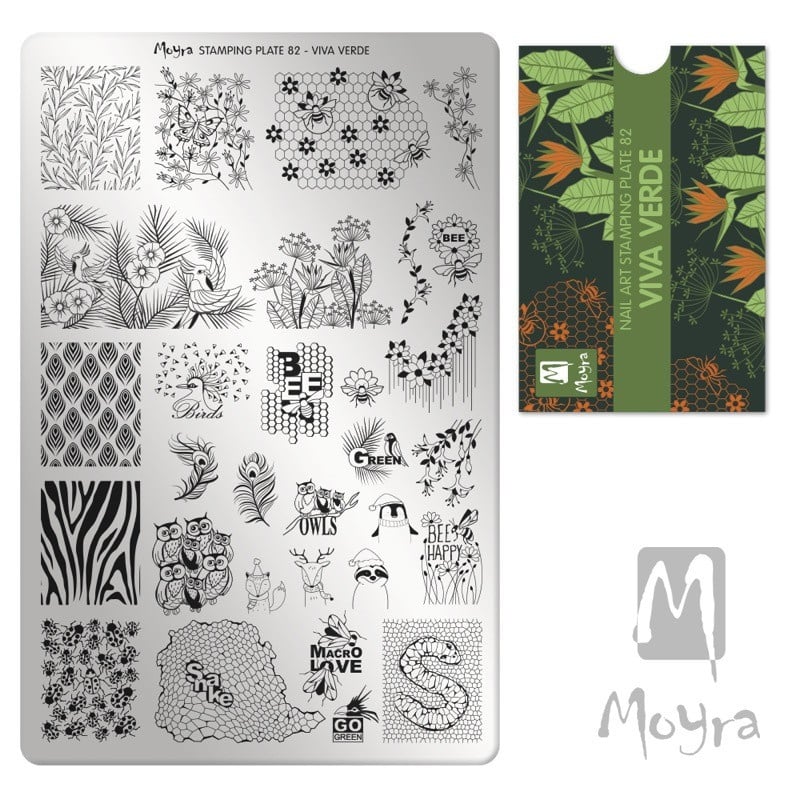 Moyra |Stampingplate #82