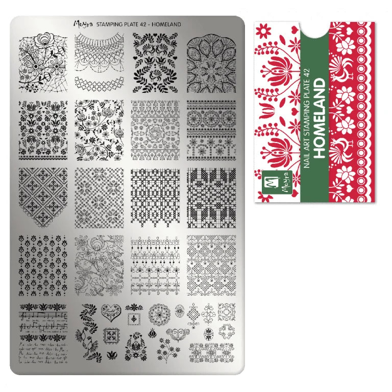 Moyra |Stampingplate #42