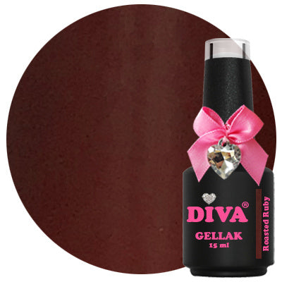Diva | Gellak 15ml - Roasted Ruby