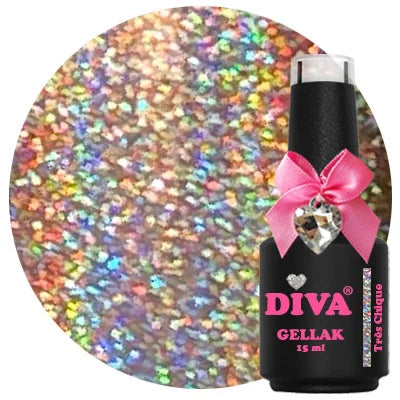 Diva | Gellak 15ml - Holo Tres Chique