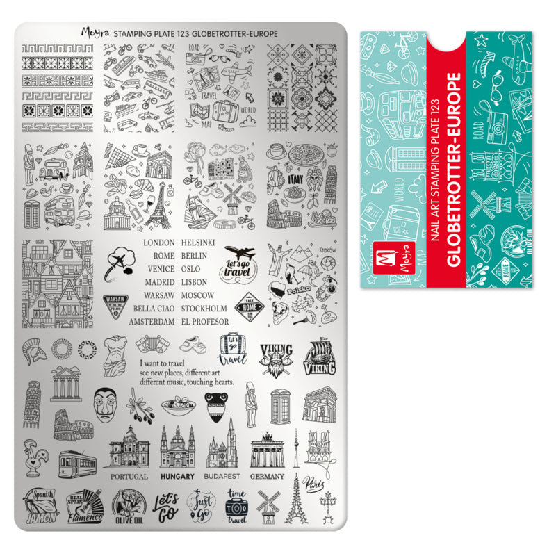 Moyra | Stampingplate #123