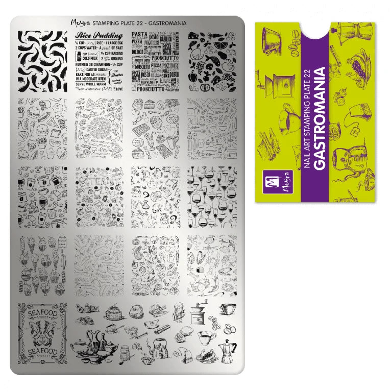 Moyra |Stampingplate #22