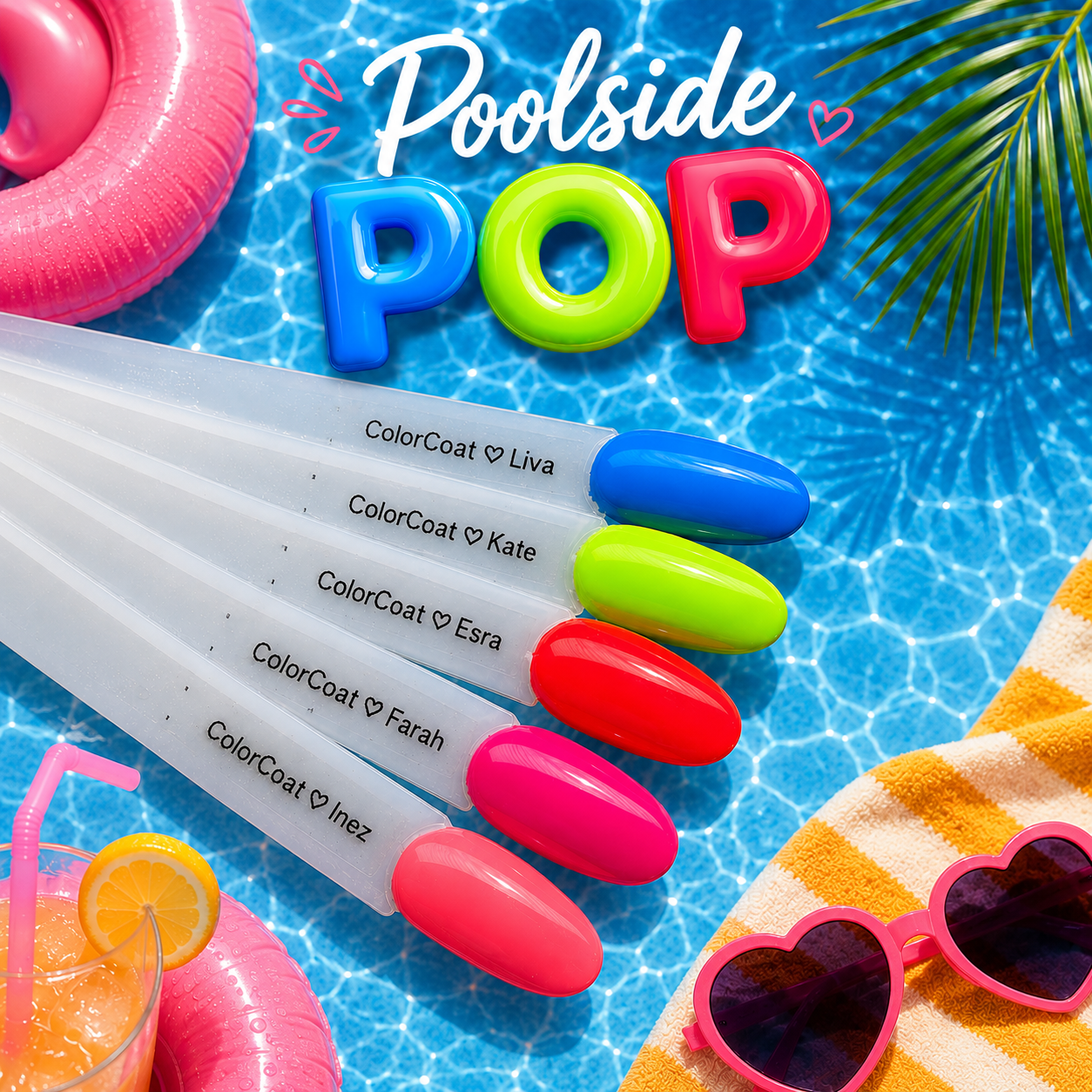 PettiCoat | Poolside Pop Collectie 5x 15ml