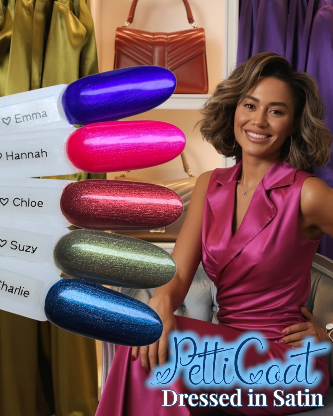 PettiCoat | Dressed in Satin Collectie