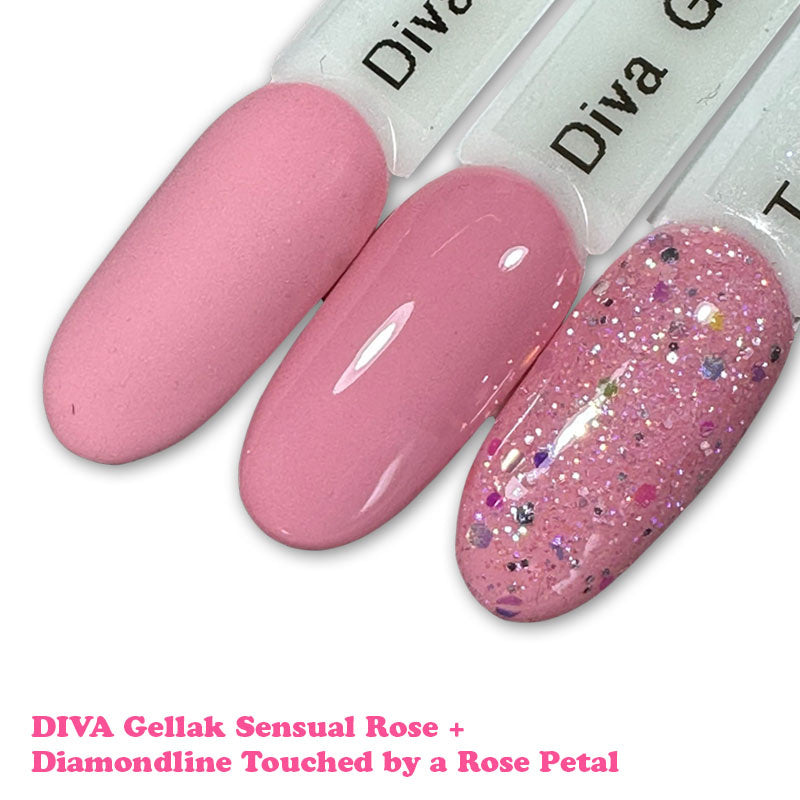 Diva | Gellak 15ml - Sensual Rose