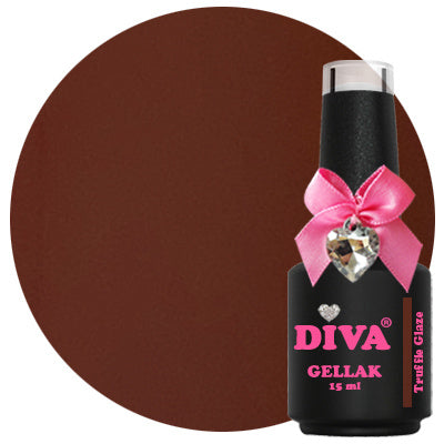 Diva | Gellak 15ml - Truffle Glaze (Hema Free)