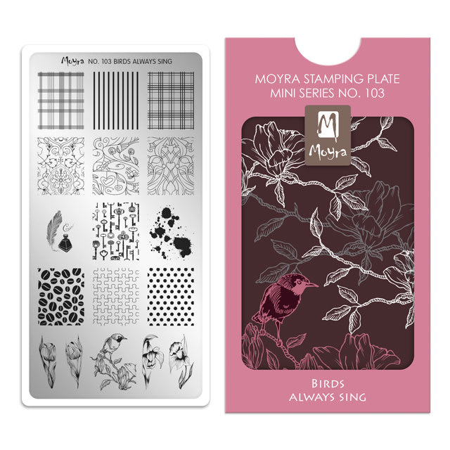 Moyra | Mini Stampingplate #103
