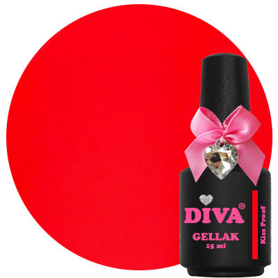 Diva | Gellak 15ml - Kiss Proof