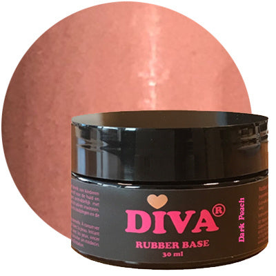 Diva | Rubber base Dark Peach