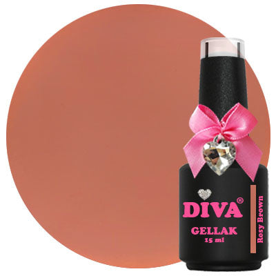 Diva | Gellak 15ml - Rosy Brown (Hema Free)