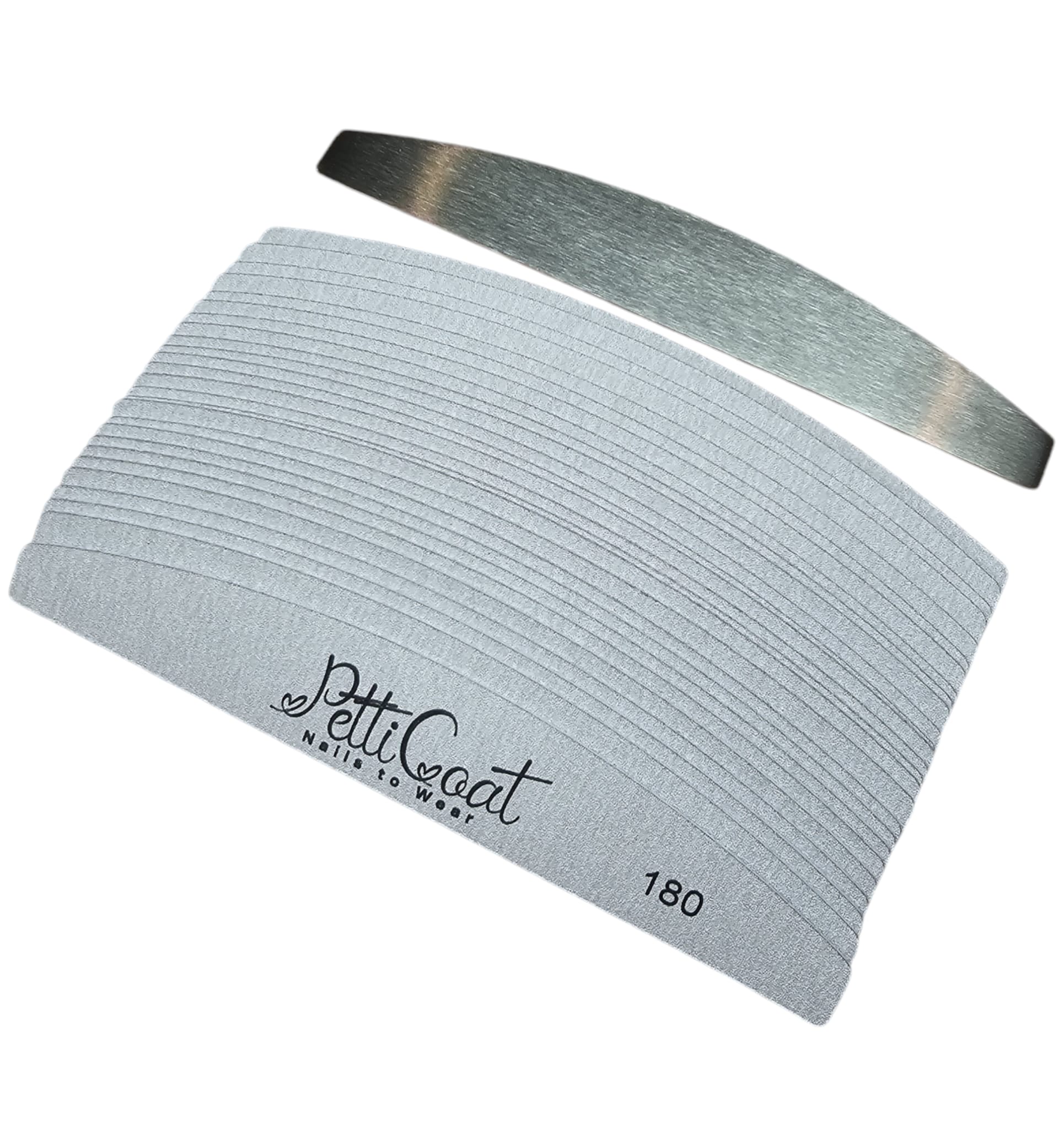 PettiCoat | Hygiene vijlen | 180 grit - 25 stuks (inclusief basisvijl)