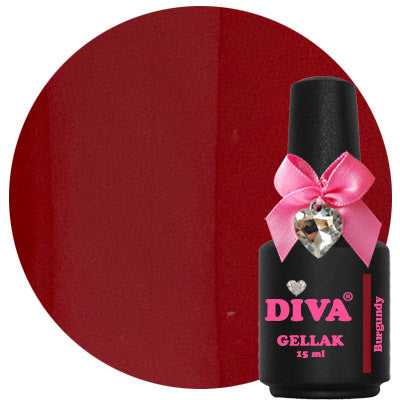 Diva | Gellak 15ml - Burgundy (Hema Free)