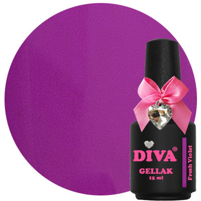 Diva | Gellak 15ml - Fresh Violet