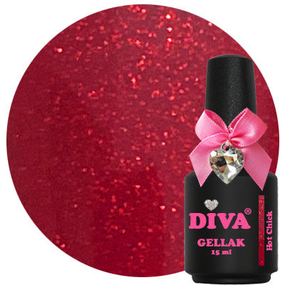 Diva | Gellak 15ml - Hot Chick