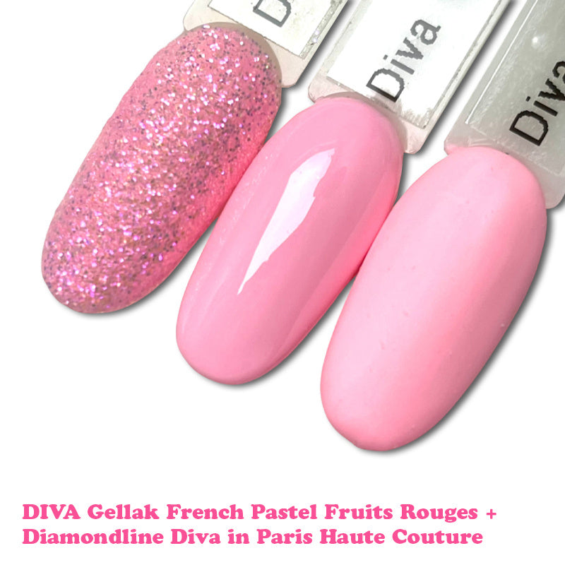 Diva | Gellak 15ml - Pastel Fruits Rouges