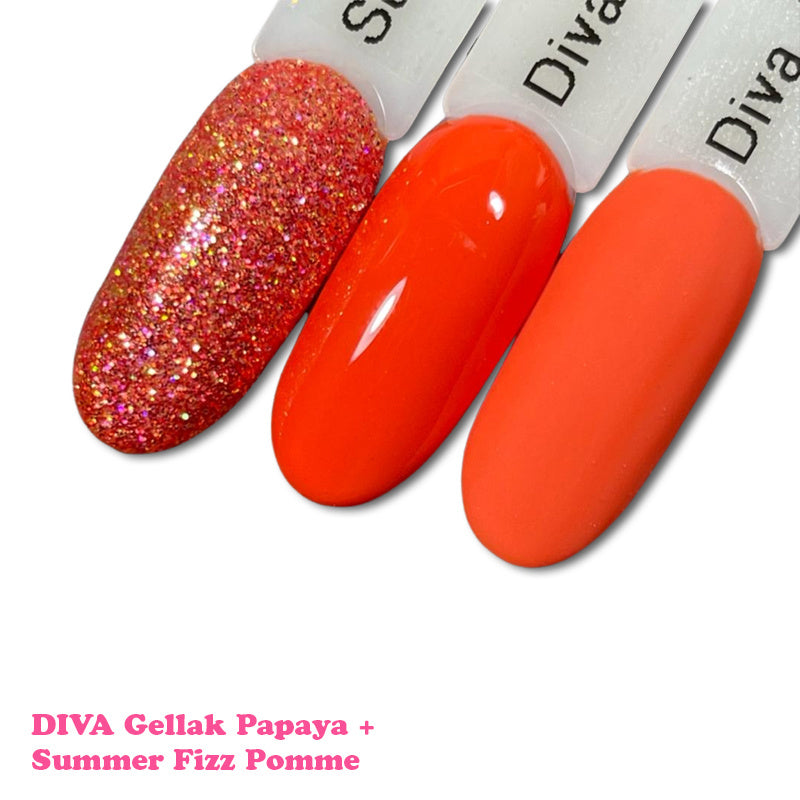 Diva | Gellak 15ml - Papaya