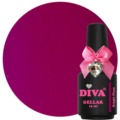 Diva | Gellak 15ml - Bright Plum (Hema Free)