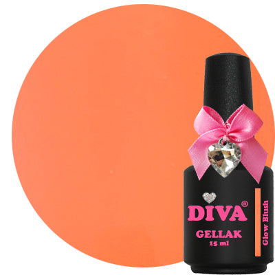 Diva | Gellak 15ml - Glow Blush