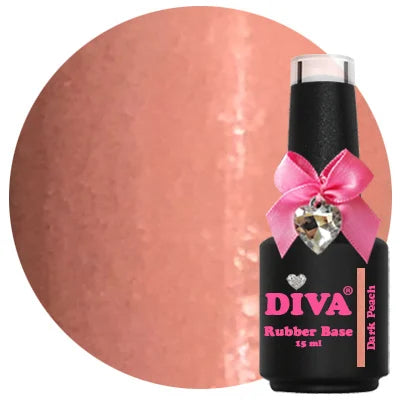 Diva | Rubber base Dark Peach