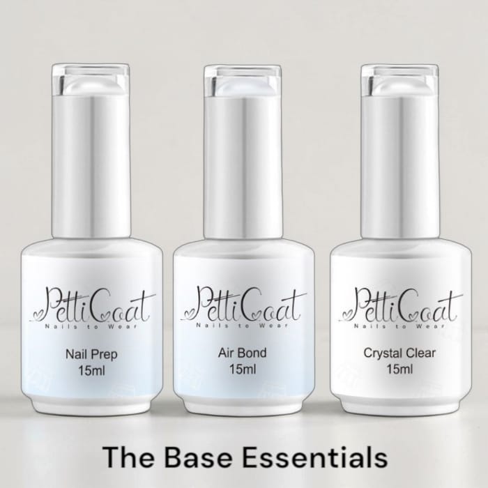 PettiCoat | The Base Essentials (Nail Prep - AirBond - NNCoat clear)