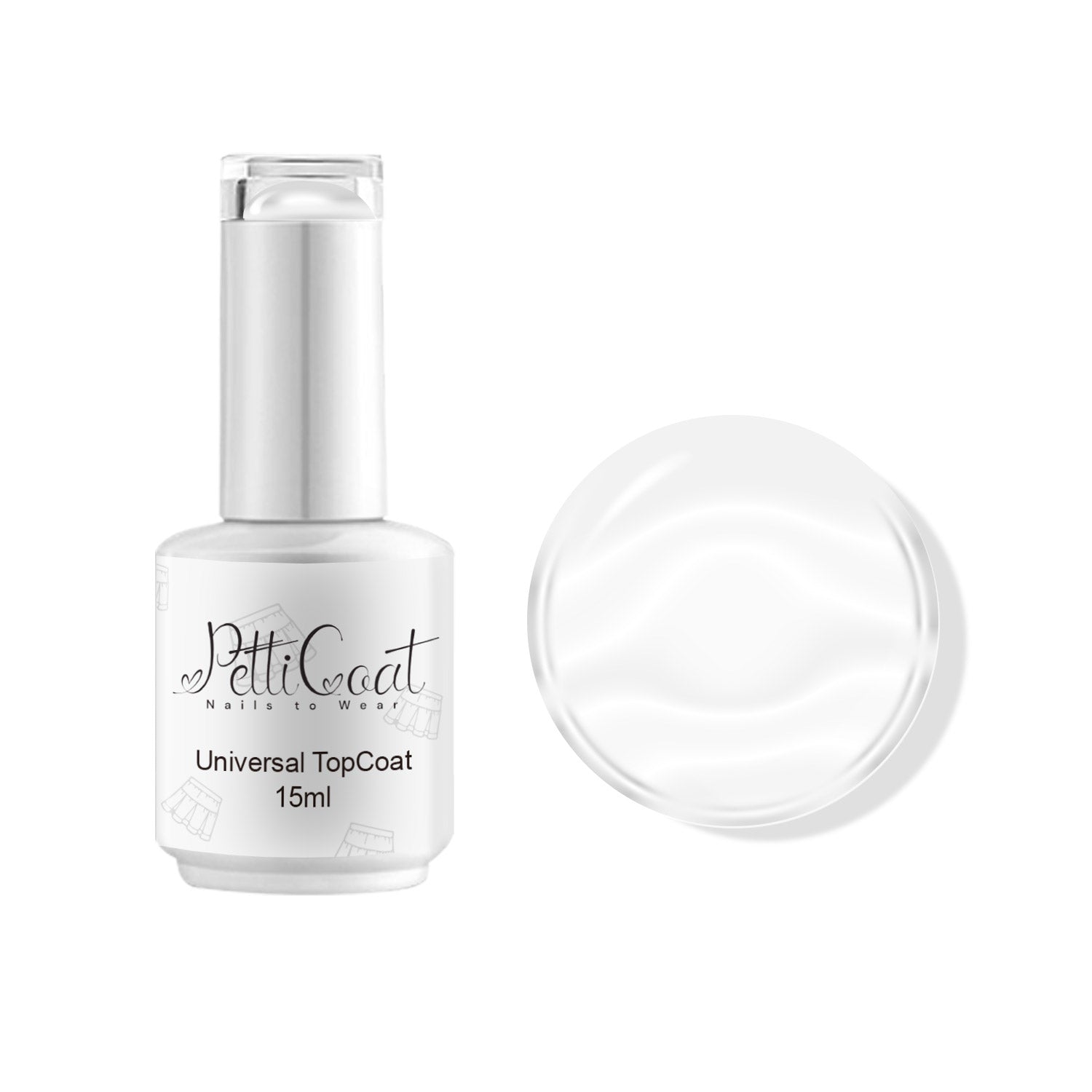 PettiCoat - Universal Top Coat 15ml