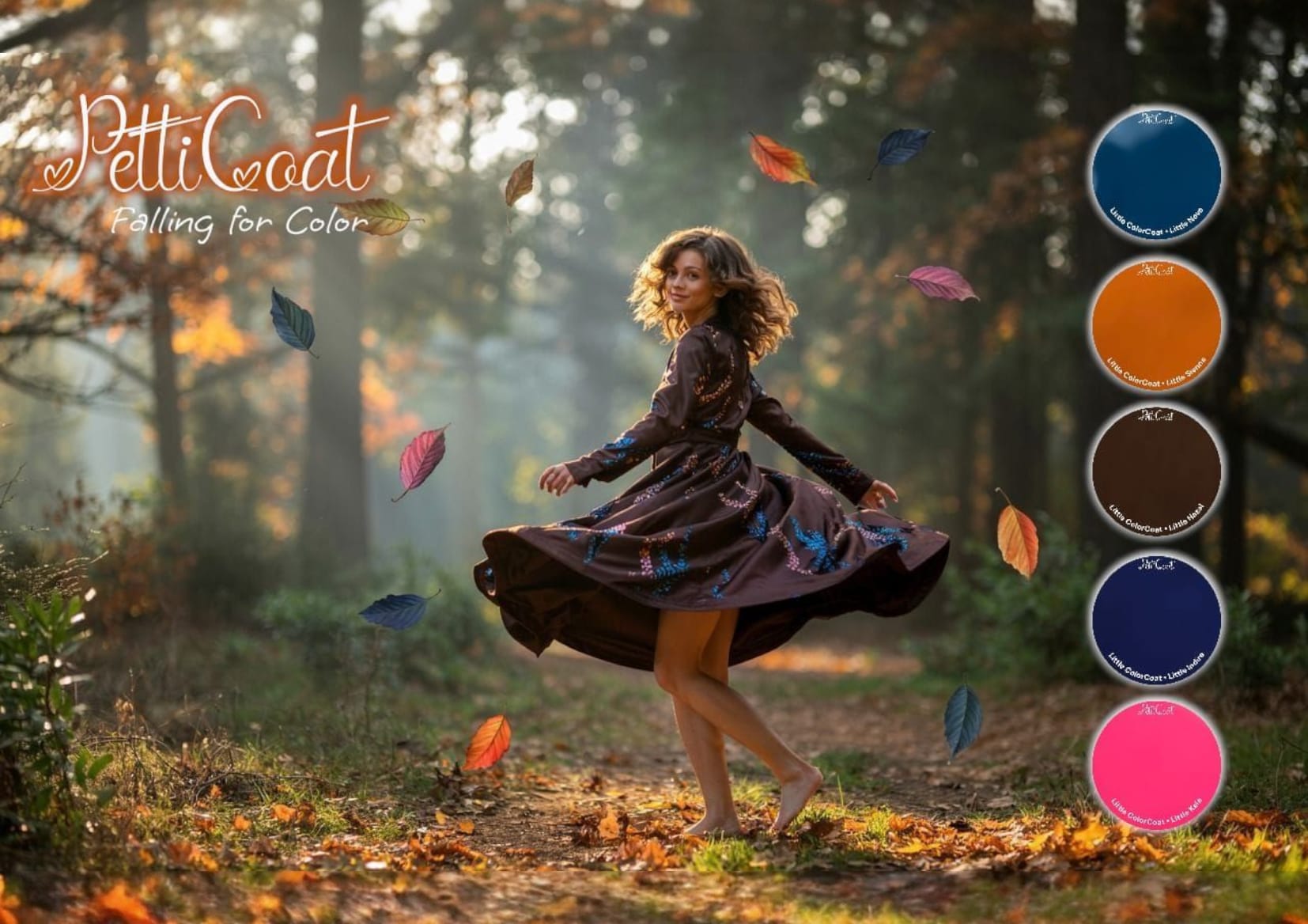 PettiCoat | Little ColorCoat Collection | Falling for Color (5x8ml)