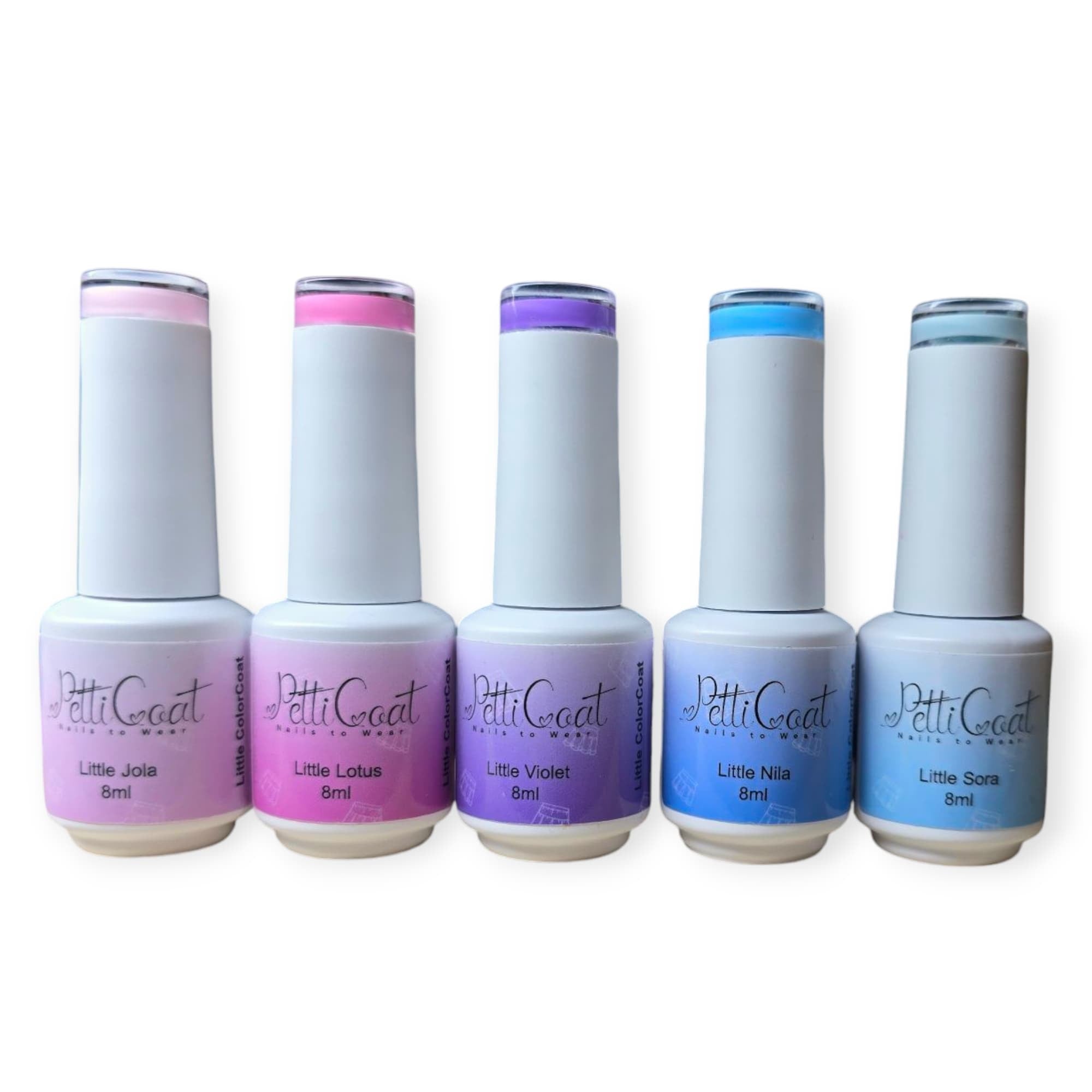 PettiCoat | Little ColorCoat Collection | Velvet Vogue (5x8ml)