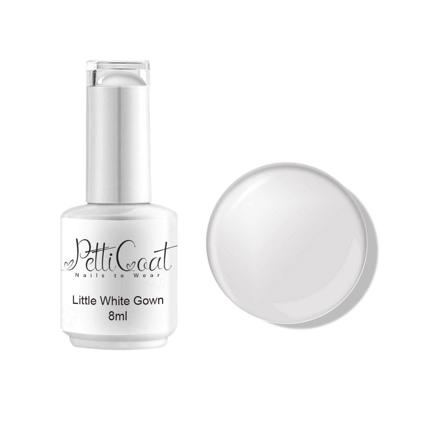 PettiCoat | Little ColorCoat | White Gown 8ml