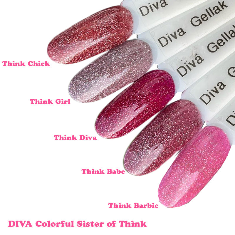 Diva | Gellak 15ml - Reflecting Think Diva