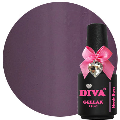 Diva | Gellak 15ml - Moody Berry (Hema Free)