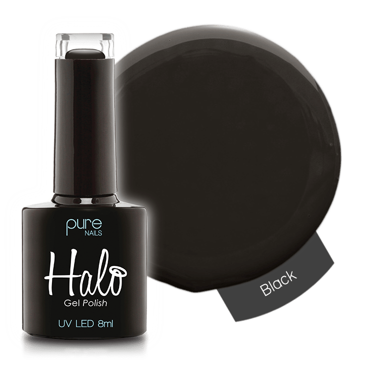 Halo | Gelpolish - Black 8ml