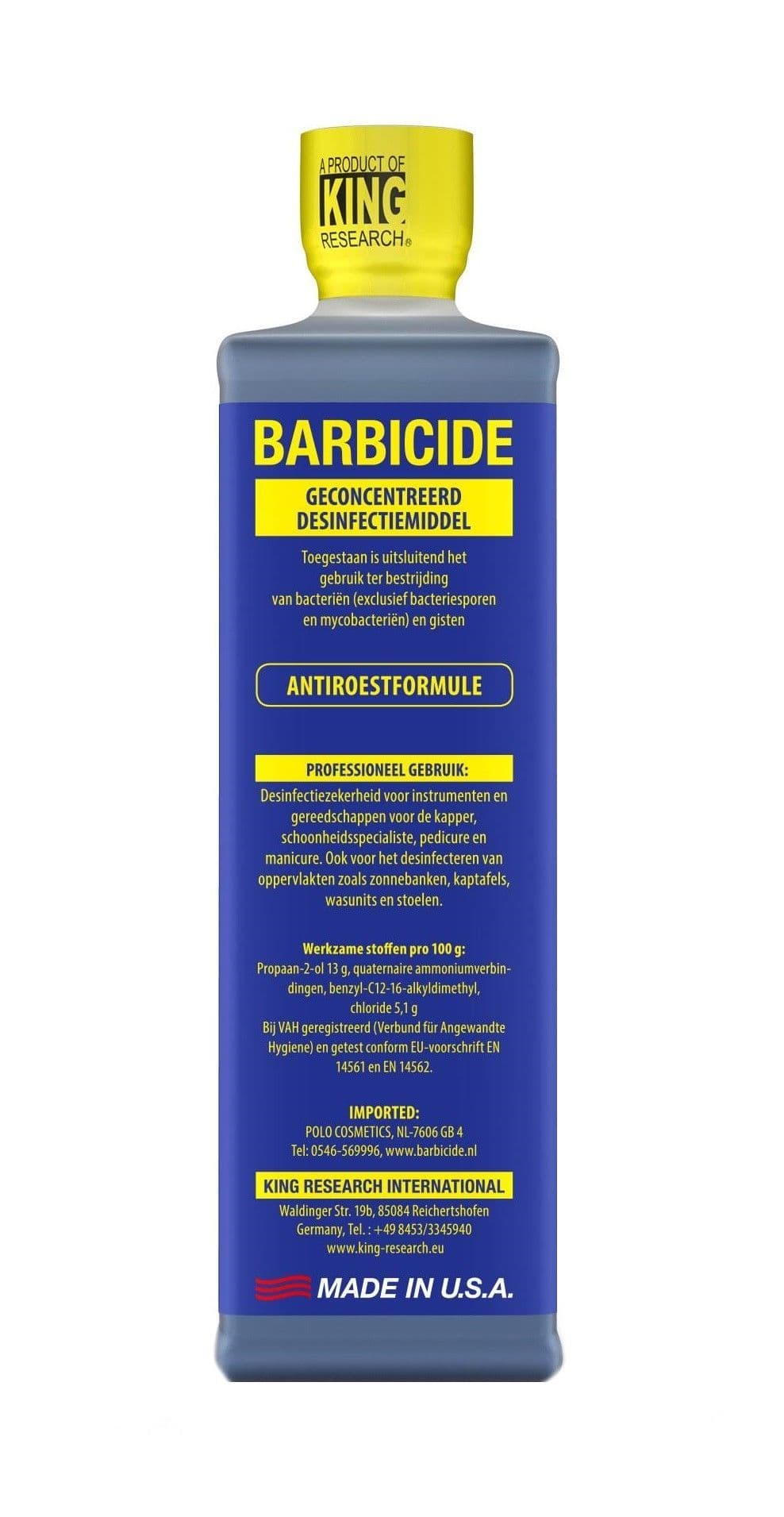 Barbicide | Desinfectie concentraat 480ml