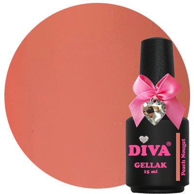 Diva | Gellak 15ml - Peach Nougat