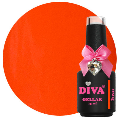 Diva | Gellak 15ml - Papaya