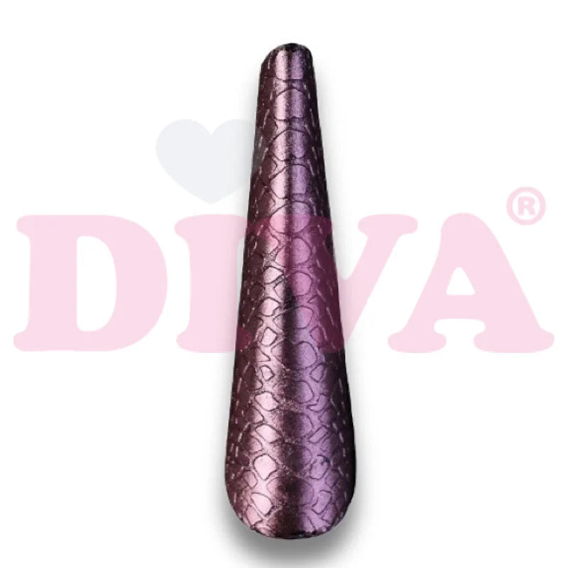 Diva | Dual Form - Snake Design Salon Almond Tipbox (120pcs)