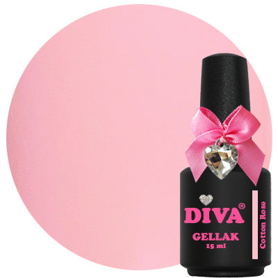 Diva | Gellak 15ml - Cotton Rose