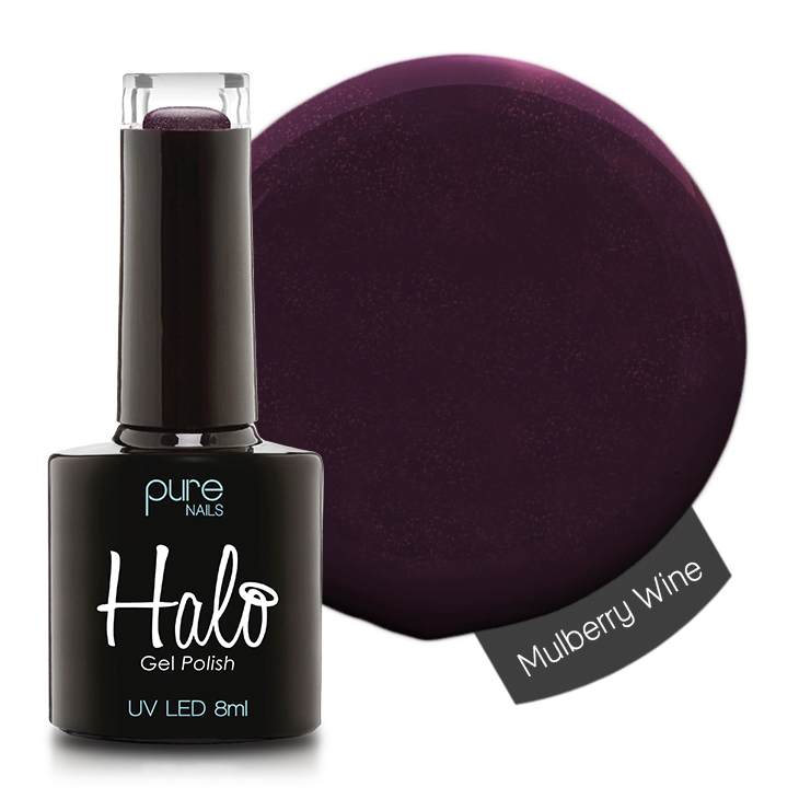 Halo | Gelpolish 8ml - Mulberry Wine