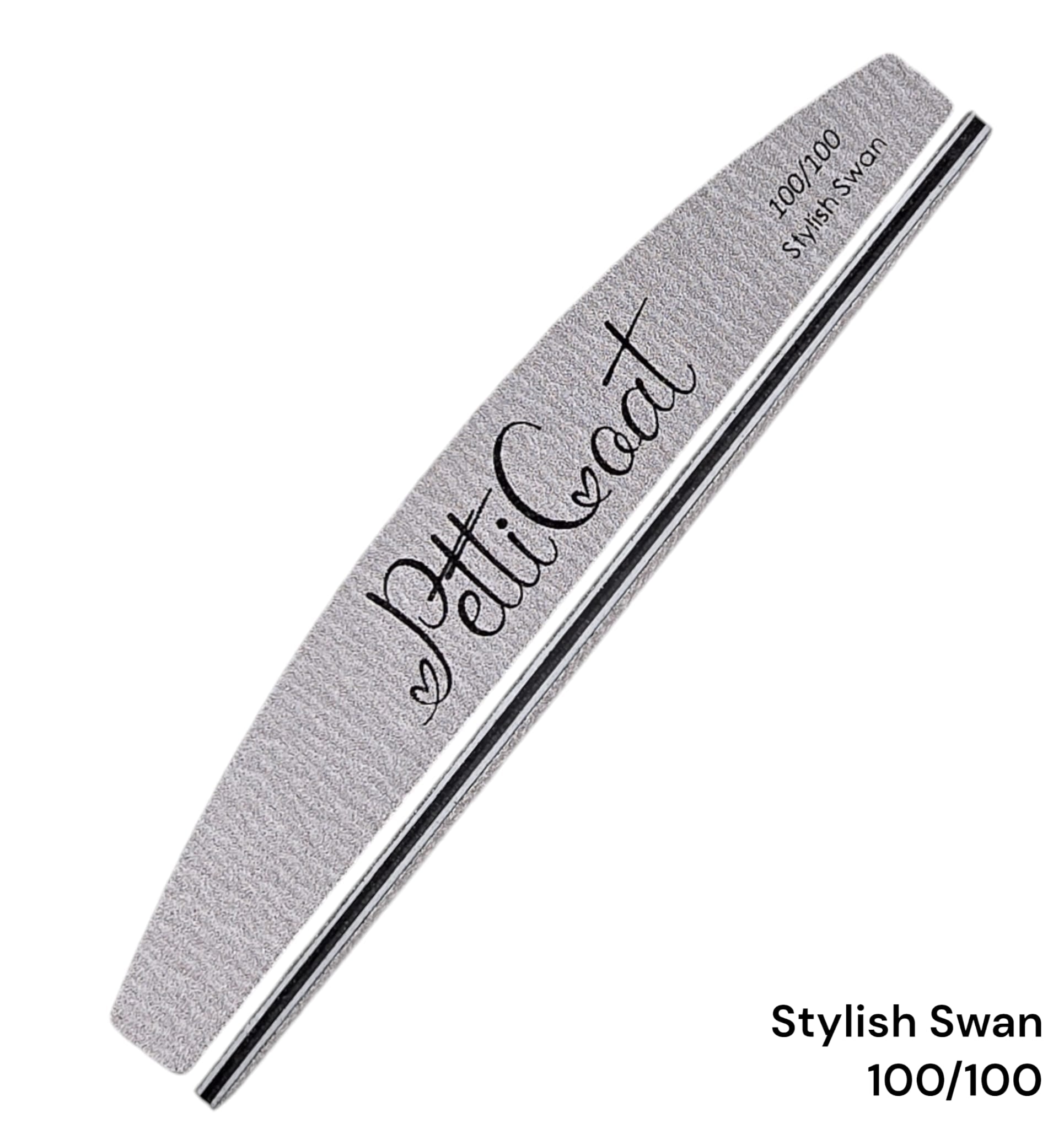 PettiCoat | Vijl | Stylish Swan 100/100 grit
